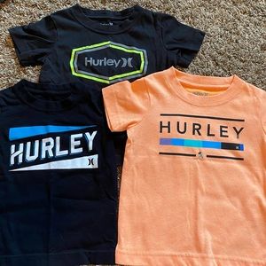 Toddler Boys Hurley T-shirts (3)